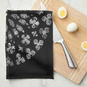 バルセロナの窓 キッチンタオル (四つ折り)