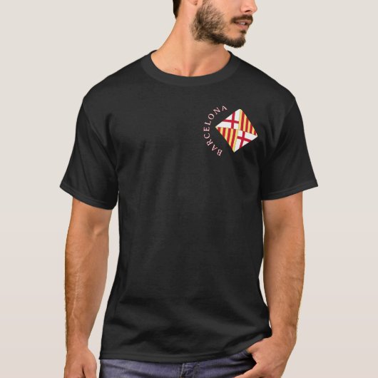 バルセロナの紋章 Tシャツ (正面)