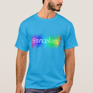 バルセロナの誇りを持ったな都市 Tシャツ