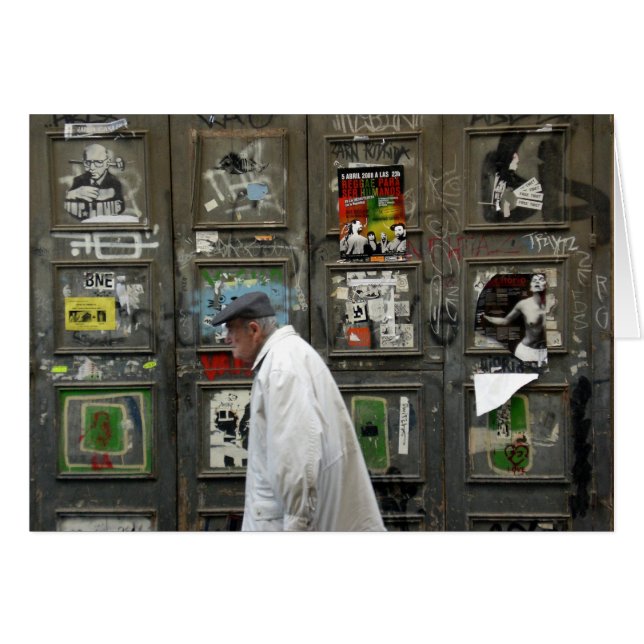 バルセロナの通り (正面横)