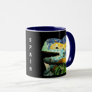 バルセロナアートマスペインのグ, Gaudi - Lizard マグカップ