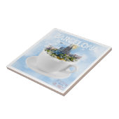 バルセロナインアティーカップ – サグラダファミリアスカイライン タイル (側面)