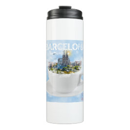 バルセロナインアティーカップ – サグラダファミリアスカイライン タンブラー