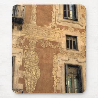 バルセロナウォール マウスパッド