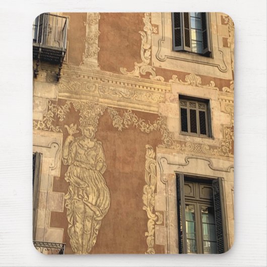 バルセロナウォール マウスパッド (正面)