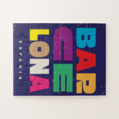 バルセロナエスパーニア ジグソーパズル (横)