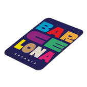 バルセロナエスパーニア マグネット (左側)