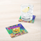 バルセロナエポックアワーコースター スクエアペーパーコースター (インサイチュ)