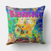 バルセロナエポックアワーピロー クッション (裏面)