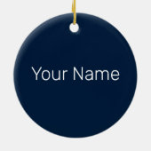 バルセロナカタロニアサンセットスカイラインスペインシティスケープ セラミックオーナメント (裏面)