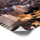 バルセロナカタロニアサンセットスカイラインスペインシティスケープ ポスター (コーナー)