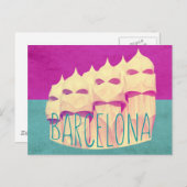 バルセロナガウディパラダイス ポストカード (正面/裏面)