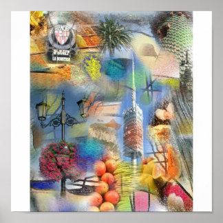 バルセロナガウディ ポスター