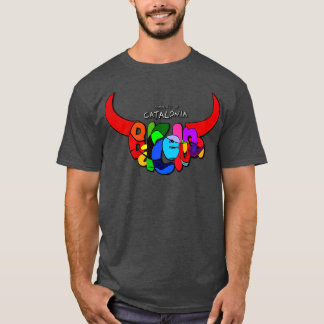 バルセロナコミュニティオブカタロニアエスパーニャ Tシャツ