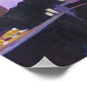 バルセロナサグラダファミリアスターリーナイト ポスター (角)