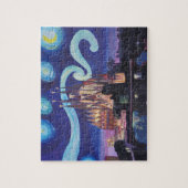 バルセロナサグラダファミリアヴァンインスパイアゴッホ ジグソーパズル (縦)