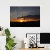 バルセロナサンセット ポスター (ホームオフィス)