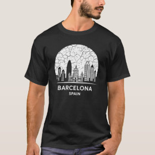 バルセロナシティスペイン Tシャツ
