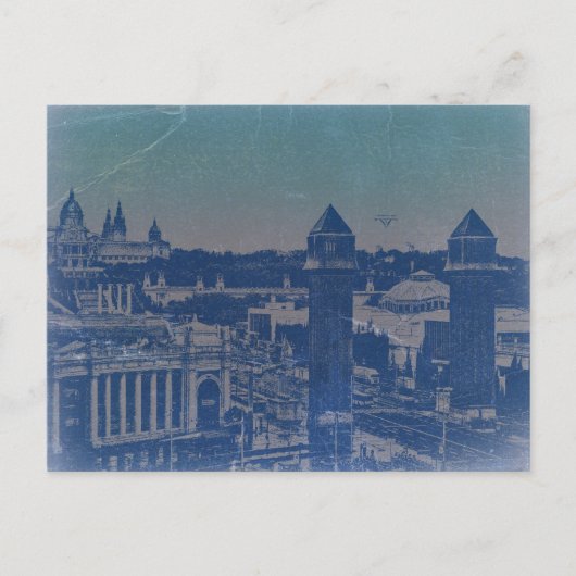 バルセロナシティセンタースクエア ポストカード (正面)