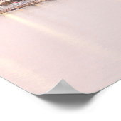 バルセロナスカイラインサンセットカタラノニアスペイン ポスター (角)