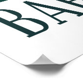 バルセロナスカイライン ポスター (角)