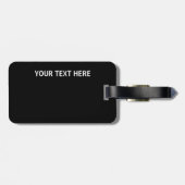 バルセロナスタイリッシュスペイン大聖堂ヴィンテージ ラゲッジタグ (裏面横)