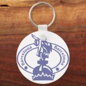 バルセロナスタンプ キーホルダー (正面)