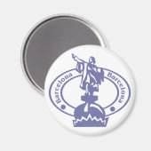 バルセロナスタンプ マグネット (正面/裏面)