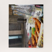 バルセロナスペインでランチ ジグソーパズル (縦)