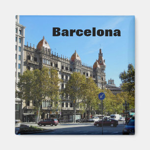 バルセロナスペインの市民会館 マグネット