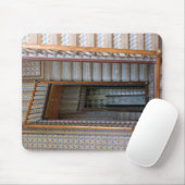 バルセロナスペインカラフルタイル階段マウスパッド マウスパッド (マウス)