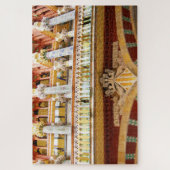 バルセロナスペインカラフル建築の写真 ジグソーパズル (縦)