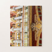 バルセロナスペインカラフル建築の写真 ジグソーパズル (縦)