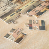 バルセロナスペイントラベルアートヴィンテージ ジグソーパズル (側面)