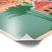 バルセロナスペインヴィンテージ フォトプリント            (角)