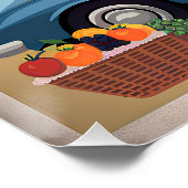 バルセロナスペインヴィンテージ ポスター (コーナー)