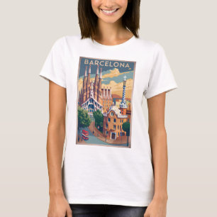 バルセロナスペインヴィンテージ Tシャツ