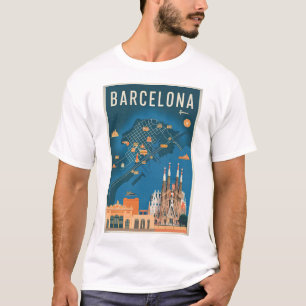 バルセロナスペインヴィンテージ Tシャツ