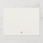 バルセロナスペイン大聖堂結婚詳細 エンクロージャーカード (裏面)