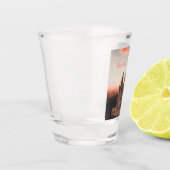 バルセロナスペイン教会 ショットグラス (左)