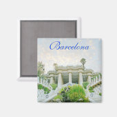 バルセロナスペイン磁石 マグネット (正面/裏面)