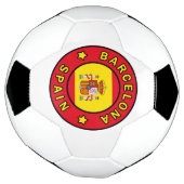 バルセロナスペイン サッカーボール (回転)