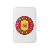 バルセロナスペイン バスマット (正面縦)