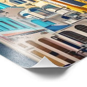 バルセロナスペイン フォトプリント            (角)