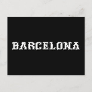 バルセロナスペイン ポストカード