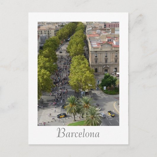 バルセロナスペイン ポストカード (正面)