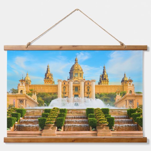 バルセロナスペイン 吊り下げ型タペストリー (正面)