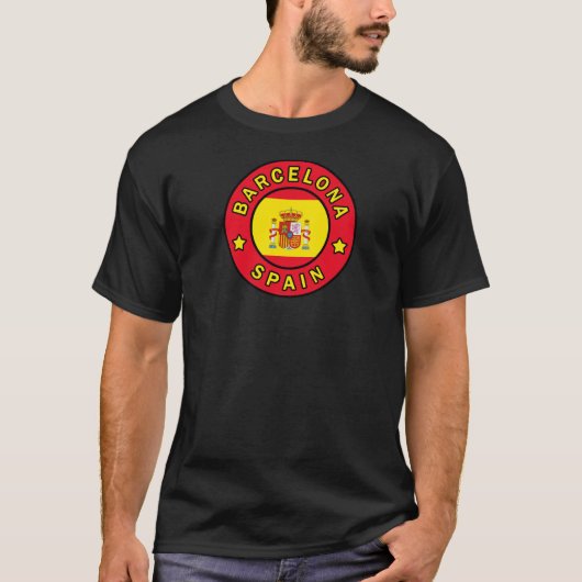 バルセロナスペイン Tシャツ (正面)