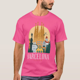 バルセロナスペイン Tシャツ