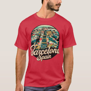 バルセロナスペイン Tシャツ